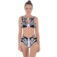 Tribal Sugar Skull Bandaged Up Bikini Set  by StarvingArtisan