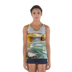 Coastal Landscape Sport Tank Top  by Modern2018