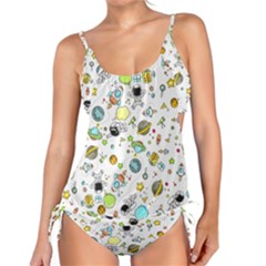 Space Pattern Tankini Set by Valentinaart