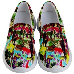 No Warrant For Blossoming Corner Kid s Lightweight Slip Ons by bestdesignintheworld