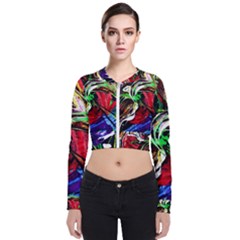 Lillies In Terracota Vase Bomber Jacket by bestdesignintheworld