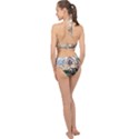 Blooming Tree 2 Halter Side Cut Swimsuit View2