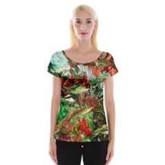 Eden Garden 8 Cap Sleeve Tops by bestdesignintheworld