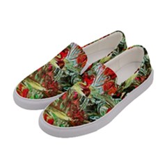 Eden Garden 8 Women s Canvas Slip Ons by bestdesignintheworld