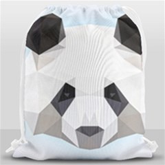 Background Show Graphic Art Panda Drawstring Bag (large) by Simbadda