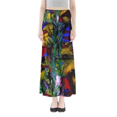 Night At The Foot Of Fudziama 1 Full Length Maxi Skirt by bestdesignintheworld