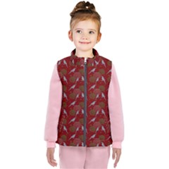 Red Magpies Kid s  Puffer Vest by JustKids