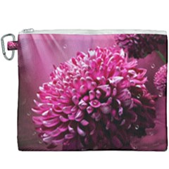 Majestic Flowers Canvas Cosmetic Bag (xxxl) by LoolyElzayat