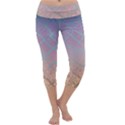 Pink Beige Elephant Skin Capri Yoga Leggings View1