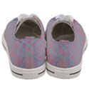 Pink Beige Elephant Skin Women s Low Top Canvas Sneakers View4