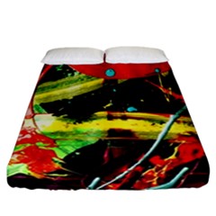 Enigma 1 Fitted Sheet (california King Size) by bestdesignintheworld