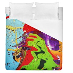 Untitled Island 5 Duvet Cover (queen Size) by bestdesignintheworld