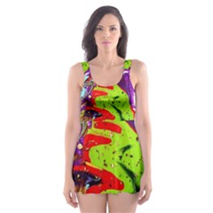 Untitled Island 5 Skater Dress Swimsuit by bestdesignintheworld