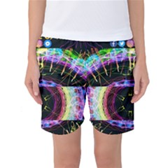 Social Media Rave Leggings Women s Basketball Shorts by TheExistenceOfNeon2018