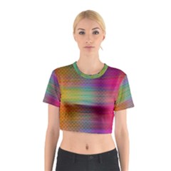 Colorful Sheet Cotton Crop Top by LoolyElzayat