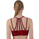 Romantic Red Rose Line Them Up Sports Bra View2