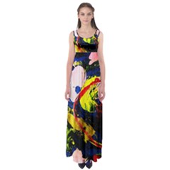 Global Warming 2 Empire Waist Maxi Dress by bestdesignintheworld