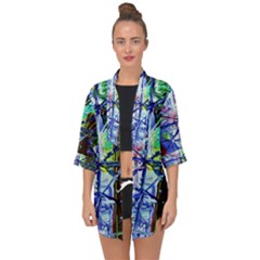 Depression 7 Open Front Chiffon Kimono by bestdesignintheworld