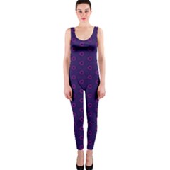 Dark Tech Fruit Pattern One Piece Catsuit by jumpercat