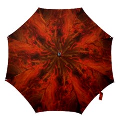 Fractal Abstract Background Physics Hook Handle Umbrellas (large) by Sapixe