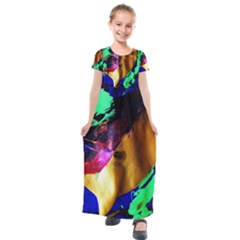 Global Warming 9 Kids  Short Sleeve Maxi Dress by bestdesignintheworld