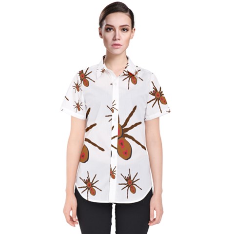 Nature Insect Natural Wildlife Women s Short Sleeve Shirt by Sapixe