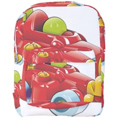 Car Vehicle Racing Car Formula Full Print Backpack by Sapixe