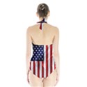 American Usa Flag Vertical Halter Swimsuit View2