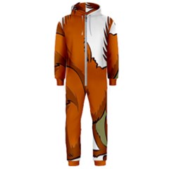 Squirrel Animal Pet Hooded Jumpsuit (men)  by Sapixe