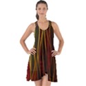 Snake in the grass red and black seamless design Show Some Back Chiffon Dress View1