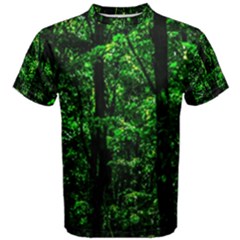 Emerald Forest Men s Cotton Tee by FunnyCow