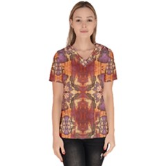 Women s V-neck Scrub Top by GhostGear