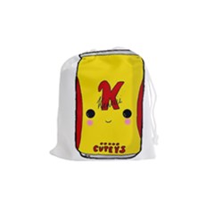 Kawaii Cute Tennants Lager Can Drawstring Pouches (medium)  by CuteKawaii1982