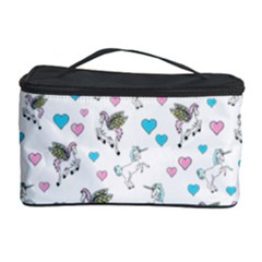 Unicorn, Pegasus And Hearts Cosmetic Storage Case by IIPhotographyAndDesigns