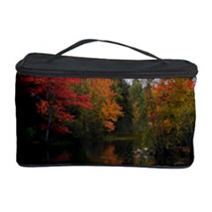 Autumn Pond Cosmetic Storage Case by IIPhotographyAndDesigns