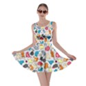 Funny Cute Colorful Cats Pattern Skater Dress View1