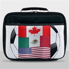 United Football Championship Hosting 2026 Soccer Ball Logo Canada Mexico Usa Lunch Bag by yoursparklingshop