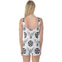 Owls And Pentacles One Piece Boyleg Swimsuit View2