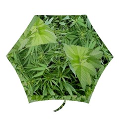 Cannabis Mini Folding Umbrella by cannabisVT