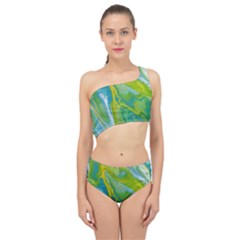 Sunlit River Spliced Up Two Piece Swimsuit by lwdstudio