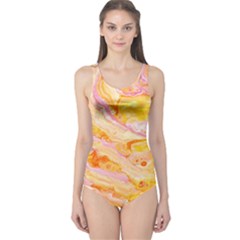 Sun Storm One Piece Swimsuit by lwdstudio