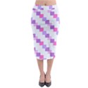 Geometric Squares Midi Pencil Skirt View1