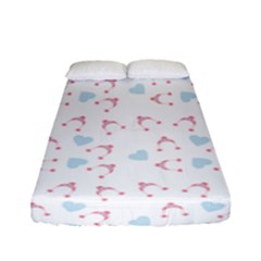 Pink Hats Fitted Sheet (full/ Double Size) by snowwhitegirl