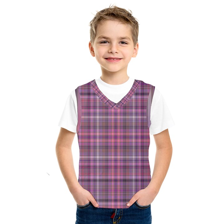 Pink Plaid Kids  SportsWear