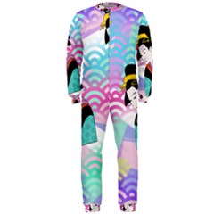 Japanese Abstract Onepiece Jumpsuit (men)  by snowwhitegirl