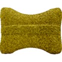 Gold  Glitter Velour Seat Head Rest Cushion View2