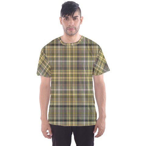 Yellow Plaid Men s Sports Mesh Tee by snowwhitegirl