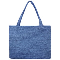 Blue Denim Mini Tote Bag by snowwhitegirl