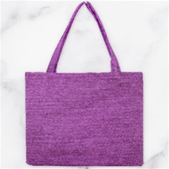 Purple Denim Mini Tote Bag by snowwhitegirl