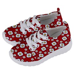 Eggs Red Kids  Lightweight Sports Shoes by snowwhitegirl